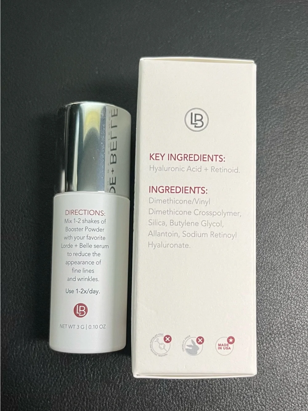 Lorde + Belle Wrinkle Reducing Booster - 3g